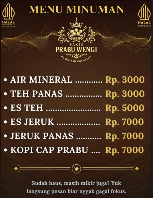 Menu Bakso Prabu Wengi di Museum Kavaleri (2)